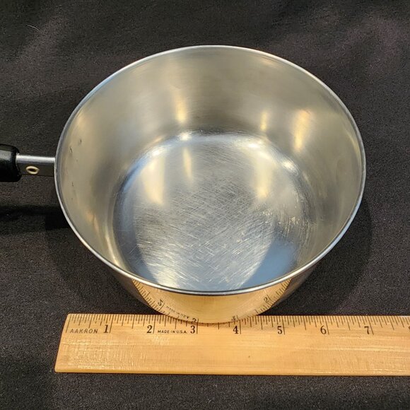 Vintage Revere Ware 1801 Cooper Bottom Sauce Pan, 1 Quart - Picture 5 of 8
